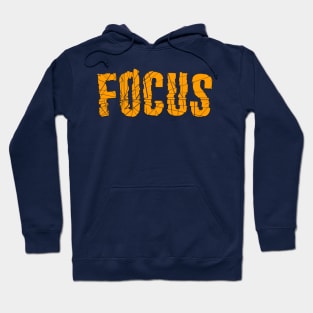 focus broken split effect Hoodie